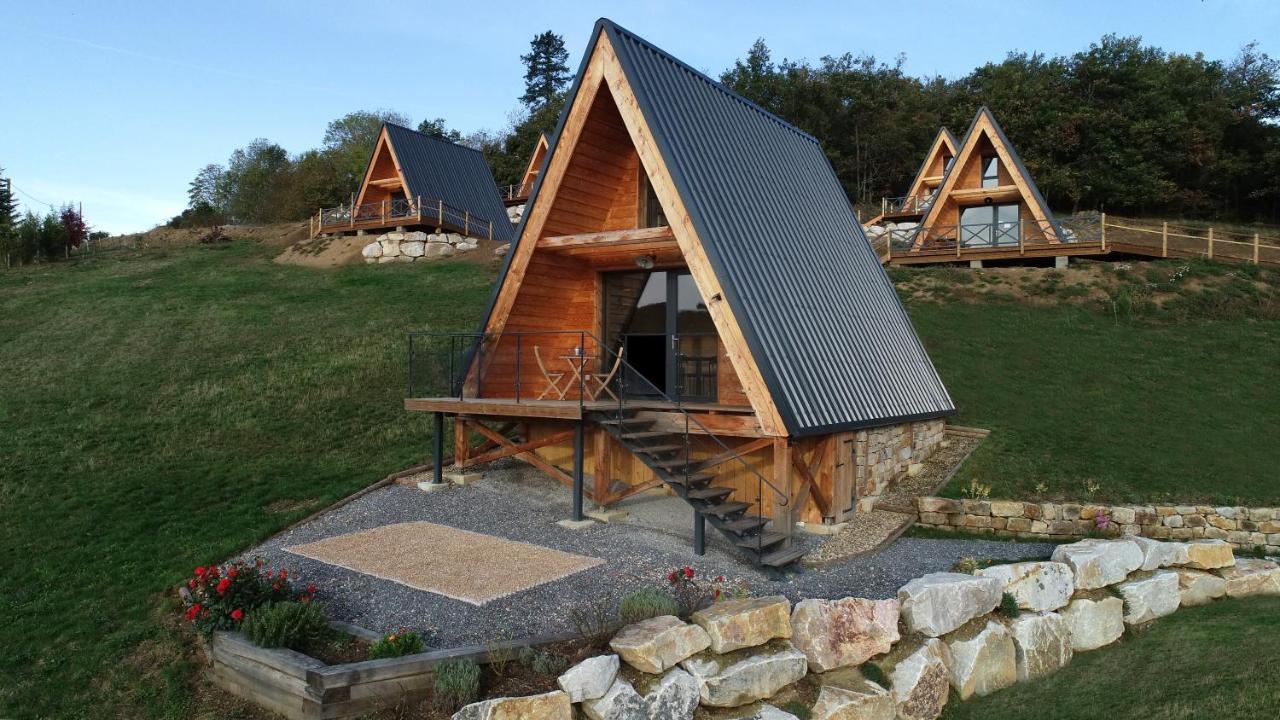 O Tipi Lodge Saint-Christo-en-Jarez ภายนอก รูปภาพ