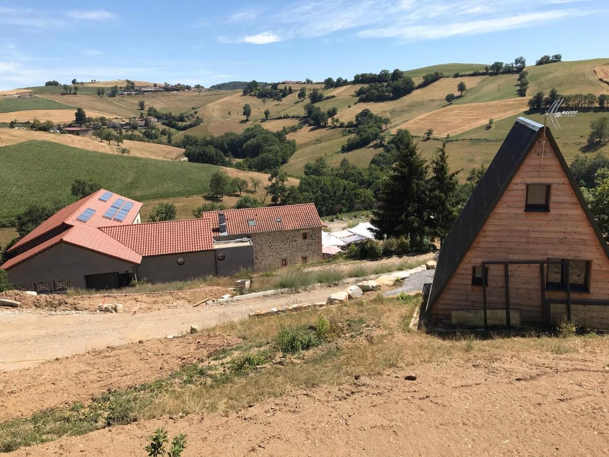 O Tipi Lodge Saint-Christo-en-Jarez ภายนอก รูปภาพ